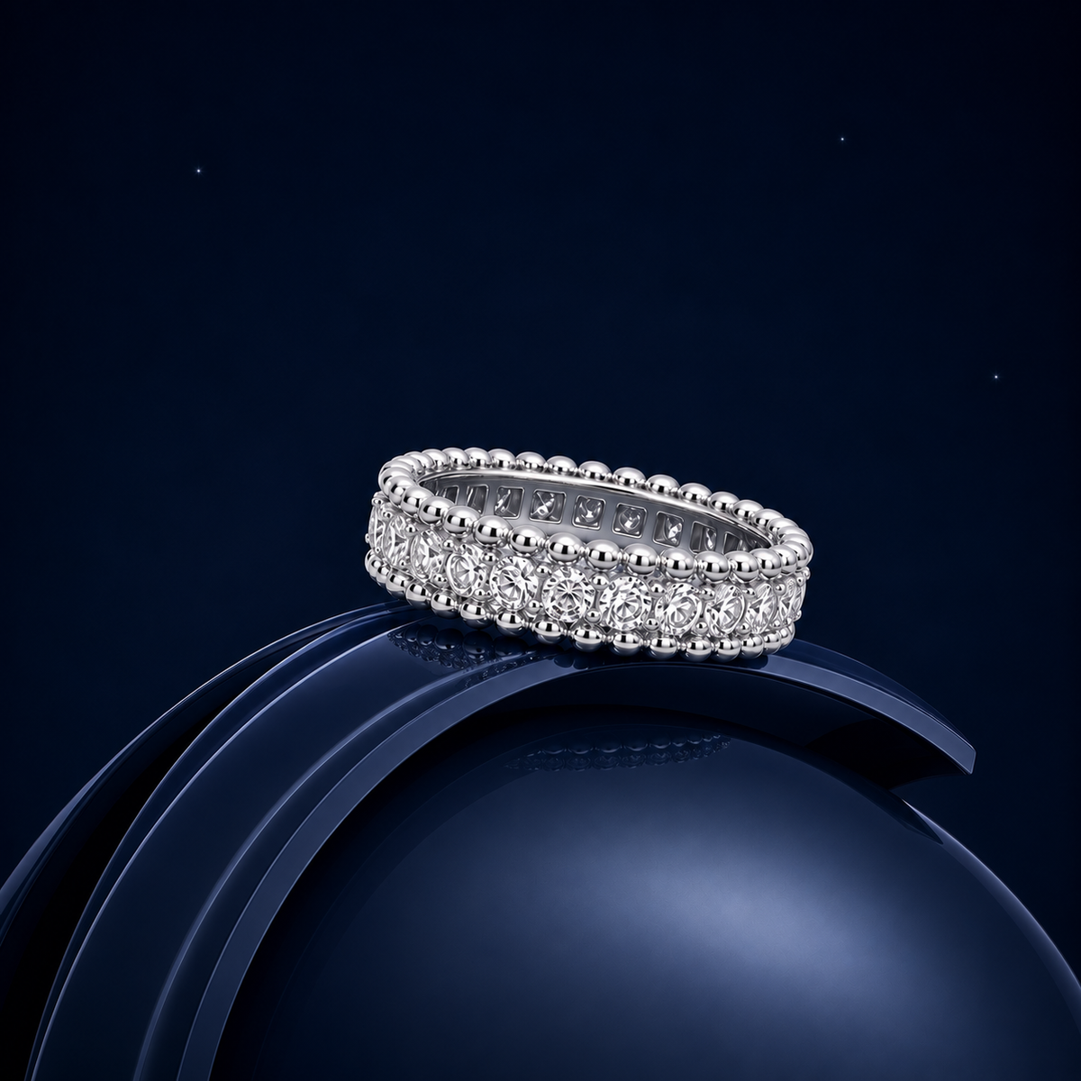 Moissanite Rings